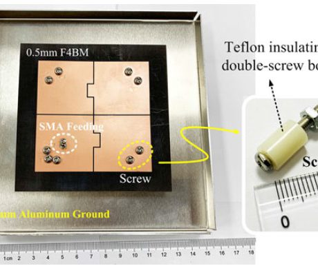 آنتن های RFID کوچک شده براساس رزونانس مرتبه منفی CRLH